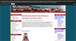 Desktop Screenshot of comune.pontecorvo.gov.it